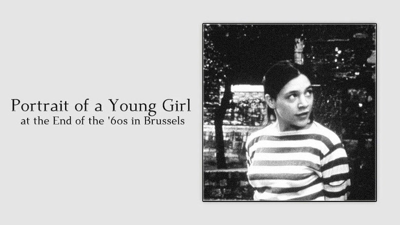 кадр из фильма Portrait d’une jeune fille de la fin des années 60 à Bruxelles