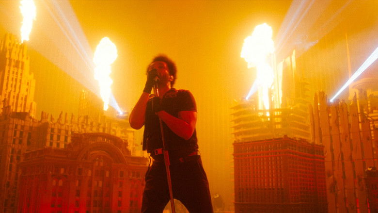 кадр из фильма The Weeknd: Live at SoFi Stadium