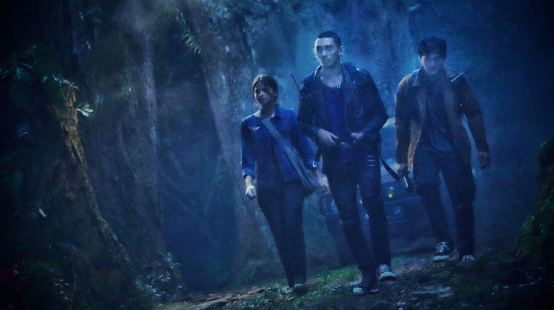 кадр из фильма Клаустрофобы: Хижина в лесу