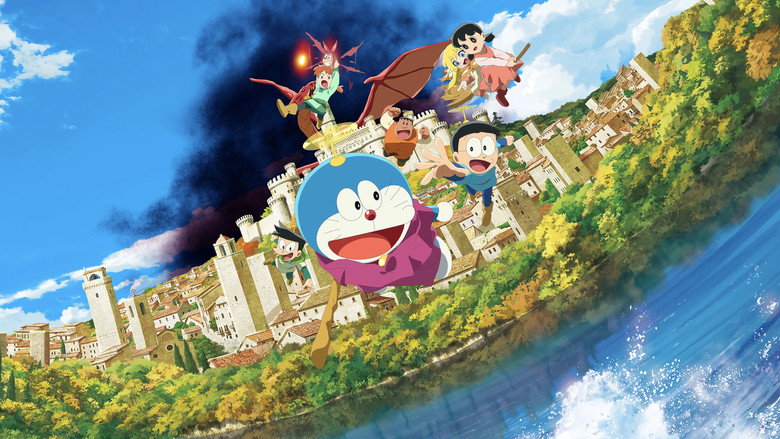 кадр из фильма 映画ドラえもん のび太の絵世界物語