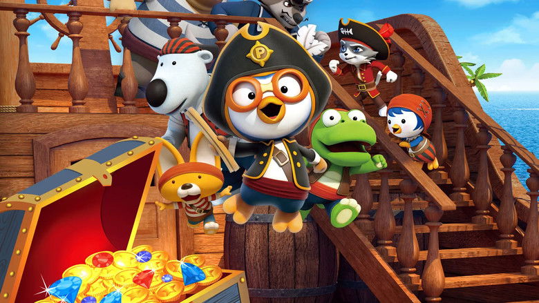 кадр из фильма Пингвинёнок Пороро: Пираты острова сокровищ
