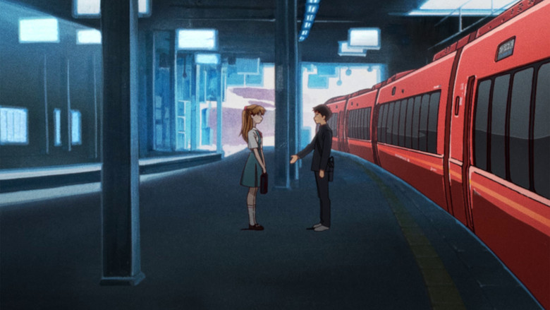 кадр из фильма Специальный памятный показ к тридцатилетию «Евангелиона»