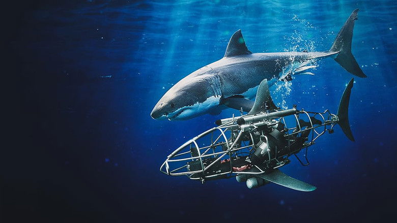 кадр из фильма Mechashark Love Down Under