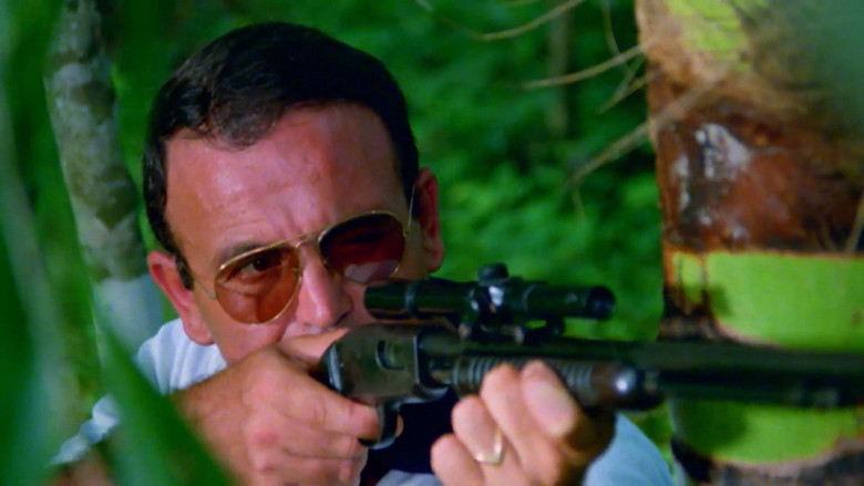 кадр из фильма Охотник на акул