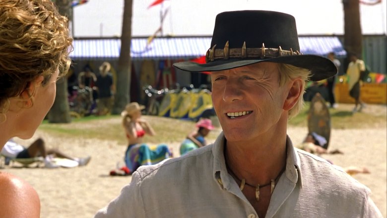 кадр из фильма Крокодил Данди в Лос-Анджелесе