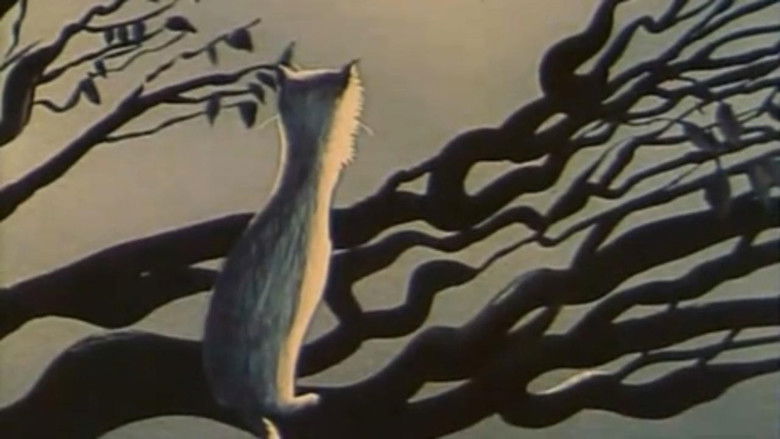 кадр из фильма Дерево и кошка