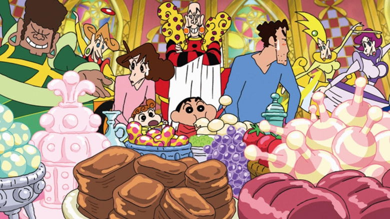 кадр из фильма クレヨンしんちゃん 嵐を呼ぶ!オラと宇宙のプリンセス