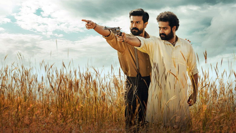 кадр из фильма RRR: Рядом ревёт революция