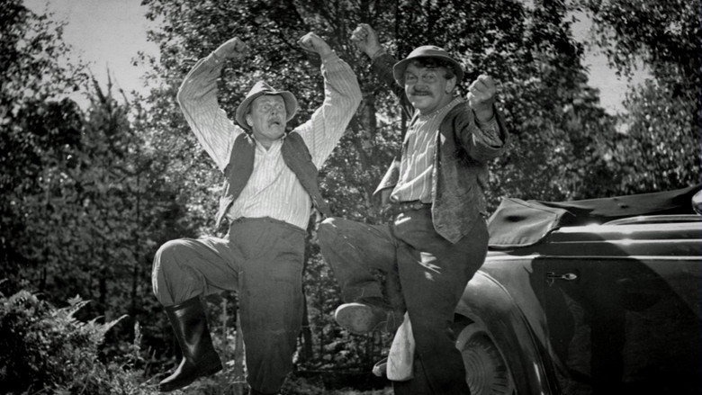 кадр из фильма Åsa-Nisse på nya äventyr