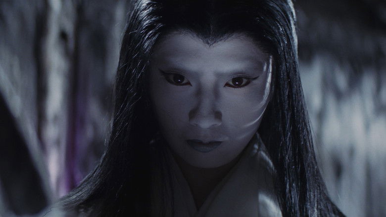 кадр из фильма Легенда о снежной женщине