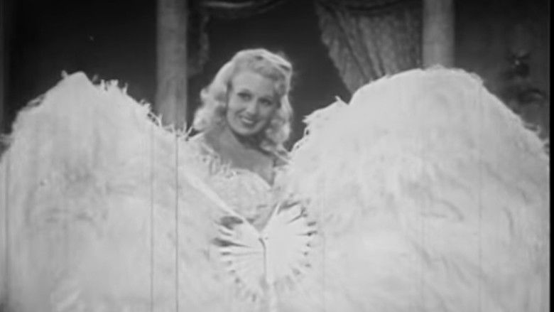 кадр из фильма A Lady with Fans