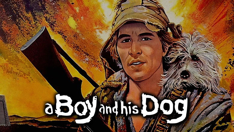кадр из фильма Парень и его пёс