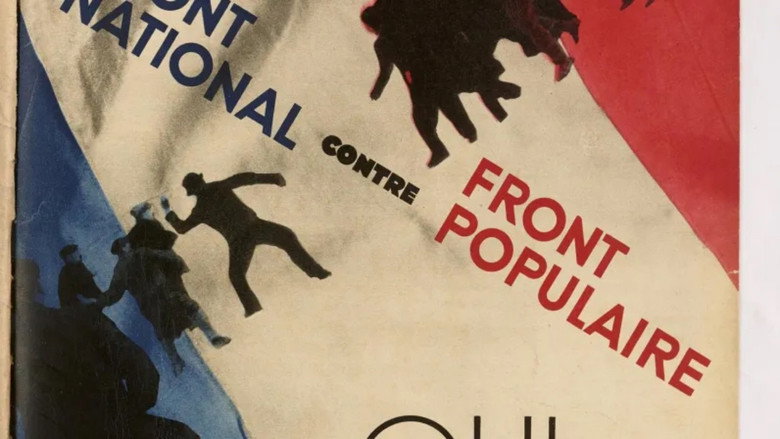 кадр из фильма 1936, le Front Populaire, entre joie et colères