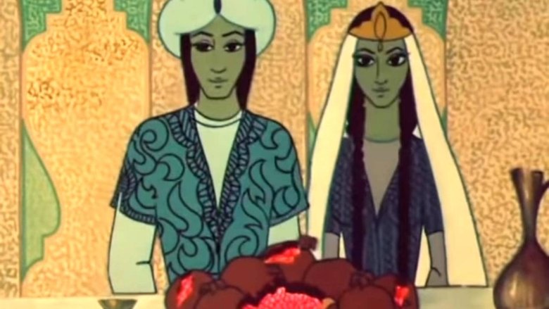 кадр из фильма Сказка о волшебном гранате