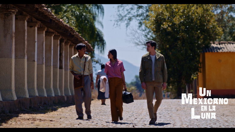 кадр из фильма Un mexicano en la Luna