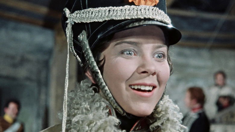 кадр из фильма Гусарская баллада