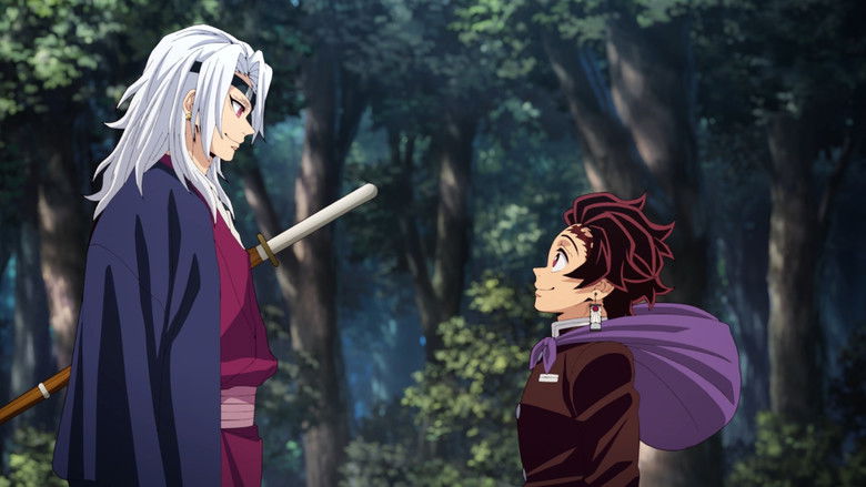 кадр из фильма Истребитель демонов: Бесконечный замок