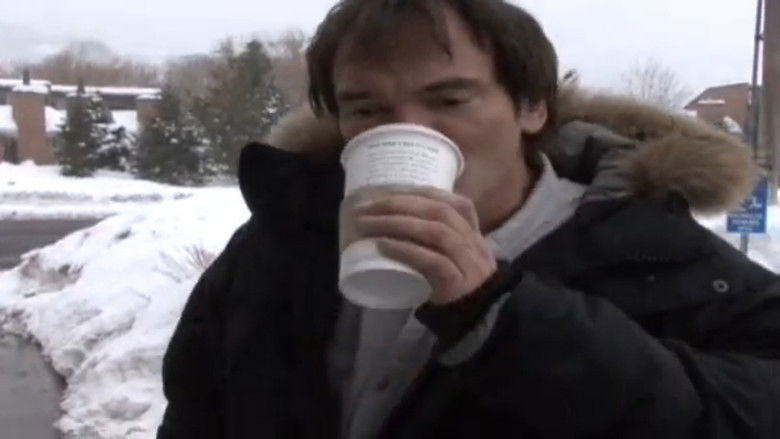 кадр из фильма Tarantino Slaps a Cameraman