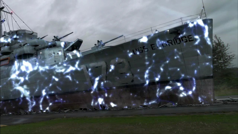 кадр из фильма Филадельфийский эксперимент