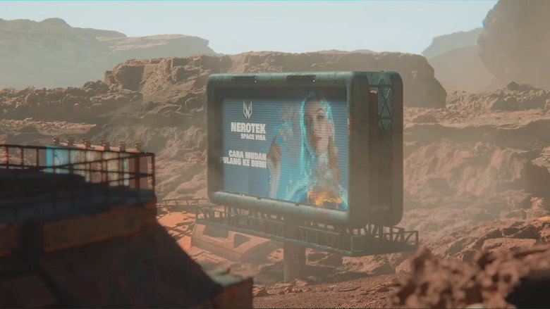 кадр из фильма Pelangi di Mars