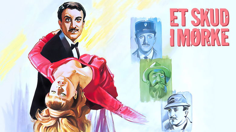 кадр из фильма Выстрел в темноте