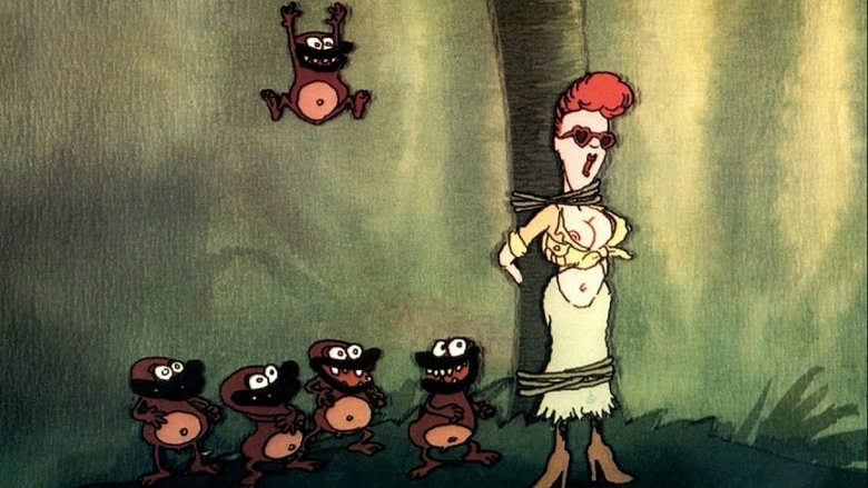 кадр из фильма Тарзун, позор джунглей