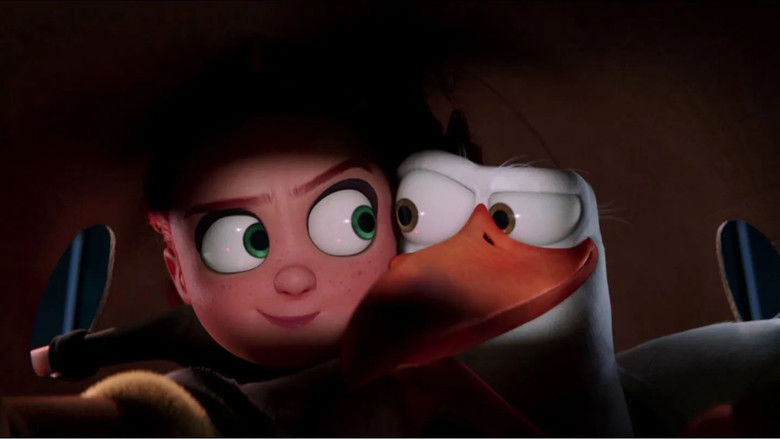 кадр из фильма Аисты