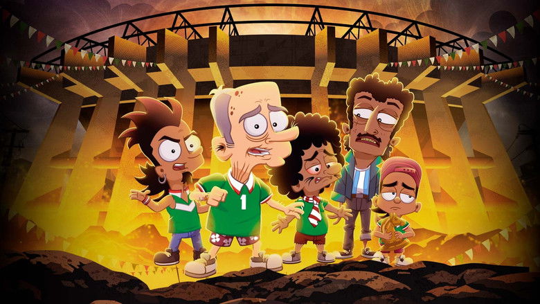 кадр из фильма La Familia Del Barrio: La Maldición del Quinto Partido