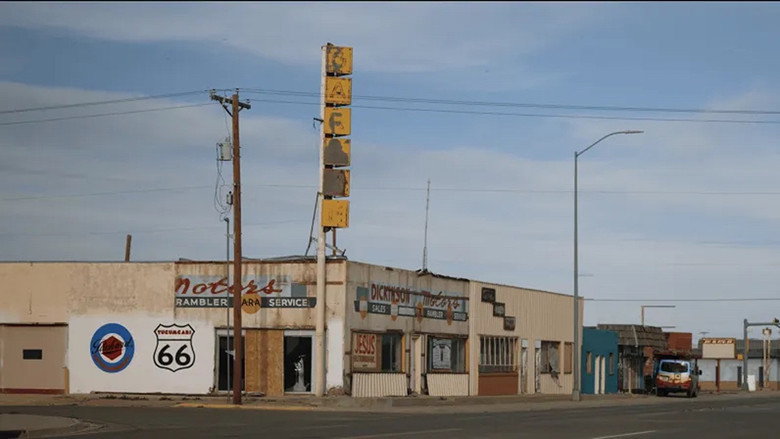 кадр из фильма Route 66, une légende américaine