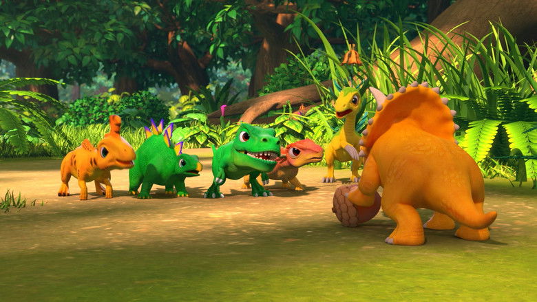 кадр из фильма 공룡메카드: 타이니소어의 섬