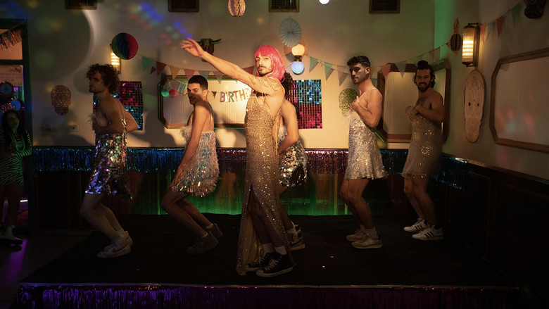 кадр из фильма A Man Walks Down the Street