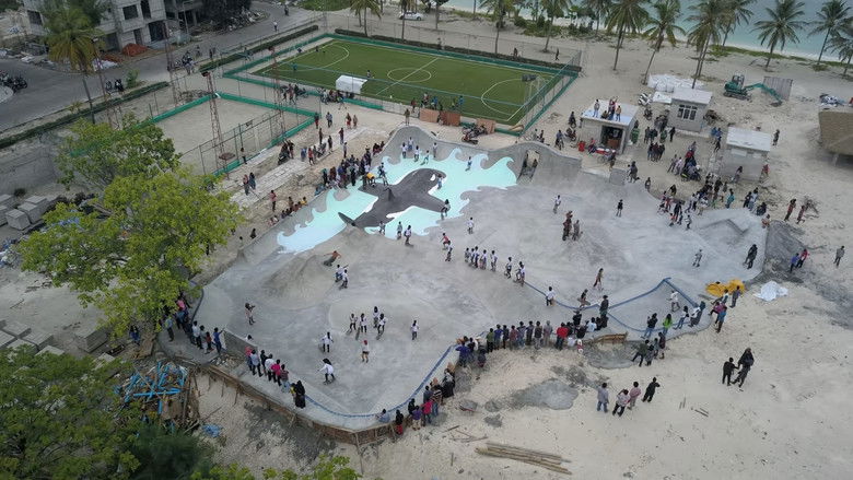 кадр из фильма Hulhumale’ Skatepark – The Build