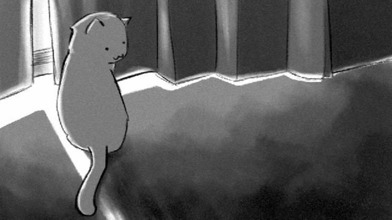 кадр из фильма Она и ее кот