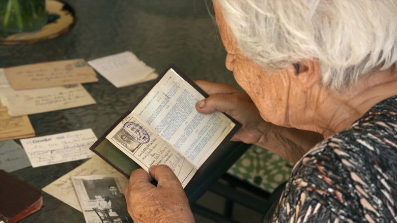 кадр из фильма Des del silenci. Els garrotxins als camps nazis