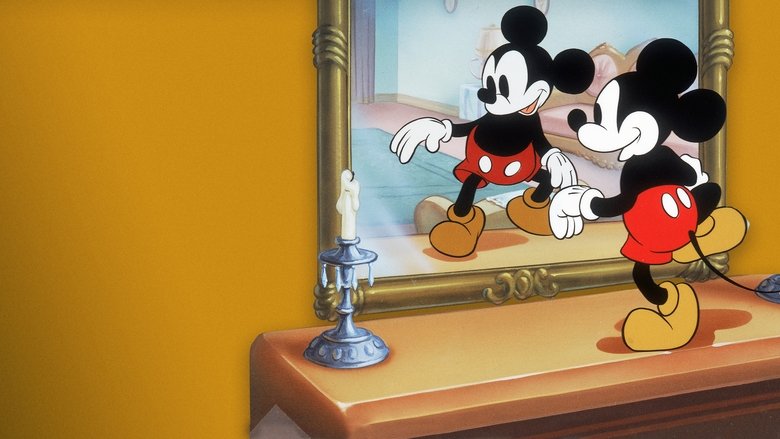 кадр из фильма Микки Маус:  Сквозь зеркало