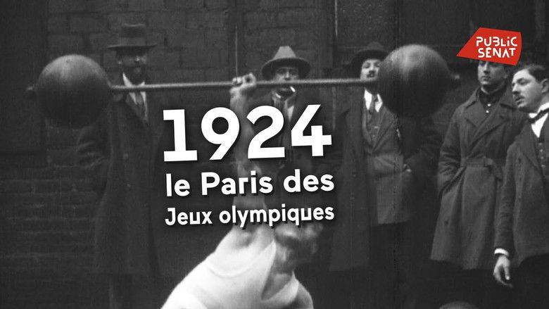 кадр из фильма 1924, le Paris des Jeux olympiques