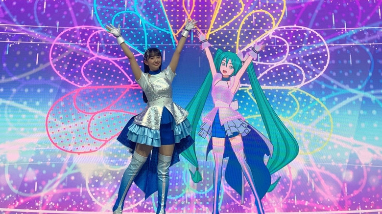 кадр из фильма Aqours EXTRA ラブライブ！ 2023 ~It's a 無限大☆WORLD~ lit. Aqours EXTRA LoveLive! 2023 ~It's an Infinite☆WORLD~