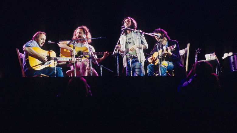кадр из фильма Crosby, Stills, Nash & Young - Live in Wembley 1974