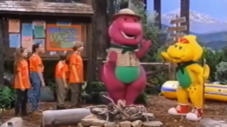 кадр из фильма Barney's Camp WannaRunnaRound