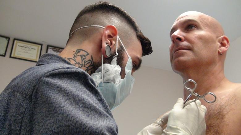 кадр из фильма My Husband, the Cyborg