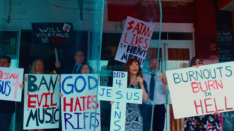 кадр из фильма Lucifer's Satanic Daughter