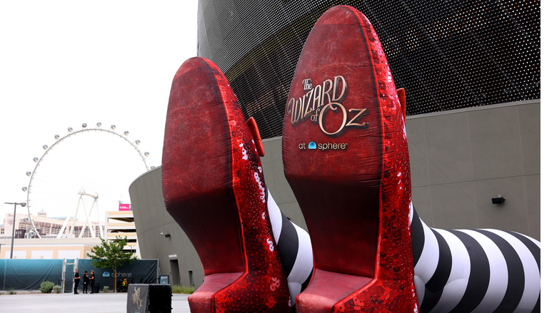 кадр из фильма The Wizard of Oz at Sphere