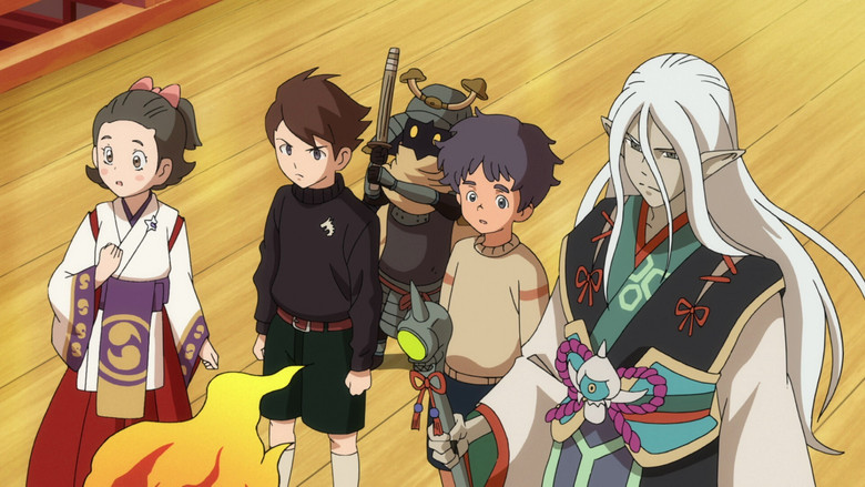 кадр из фильма Часы ёкаев: Друзья навсегда