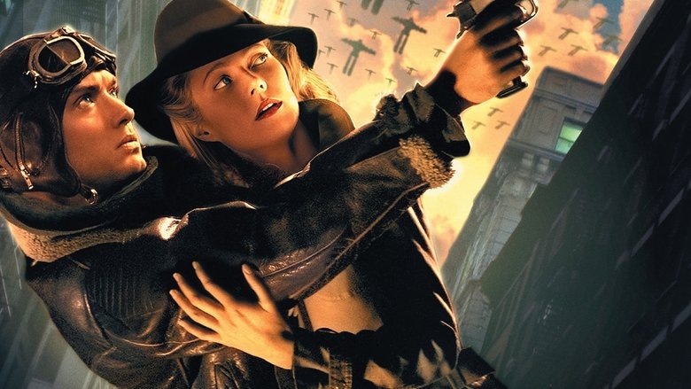 кадр из фильма Небесный капитан и мир будущего