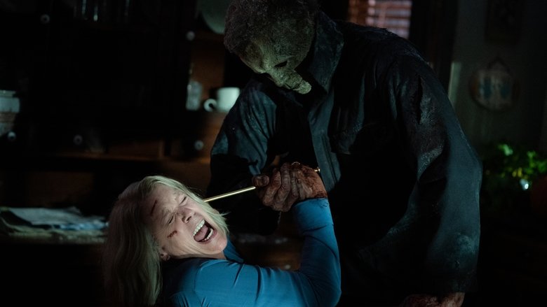 кадр из фильма Хэллоуин заканчивается