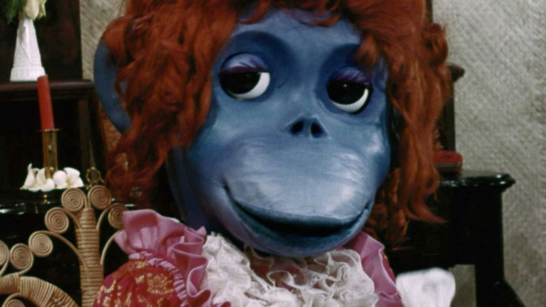 кадр из фильма The Rare Blue Apes of Cannibal Isle