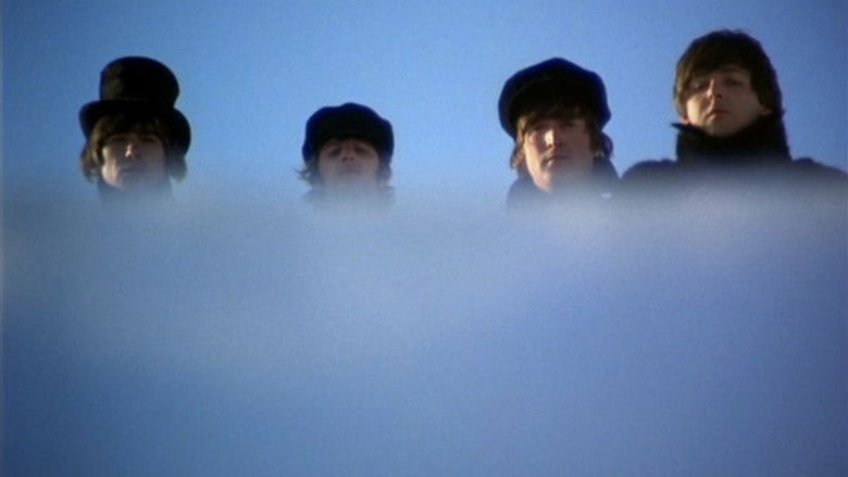 кадр из фильма Битлз. На помощь!