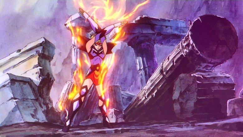 кадр из фильма Рыцари Зодиака: Кровавая легенда