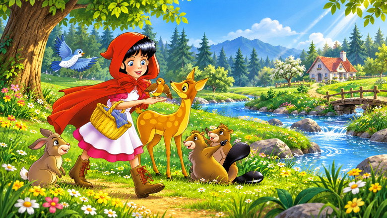 кадр из фильма Little Red Riding Hood