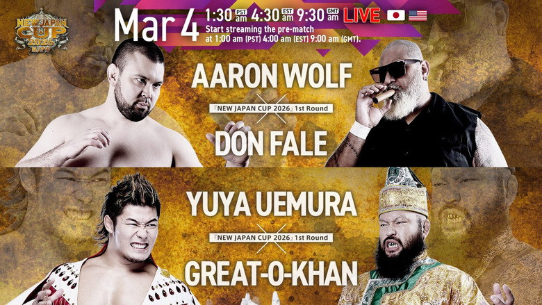кадр из фильма NJPW New Japan Cup 2026 - Day 1